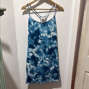 Tie-Dye Spaghetti Strap Dress